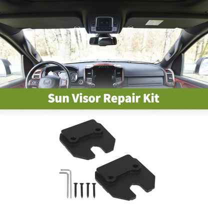 1Set Sun Visor Repair Kit for Dodge Ram 1500 (2019-2023)