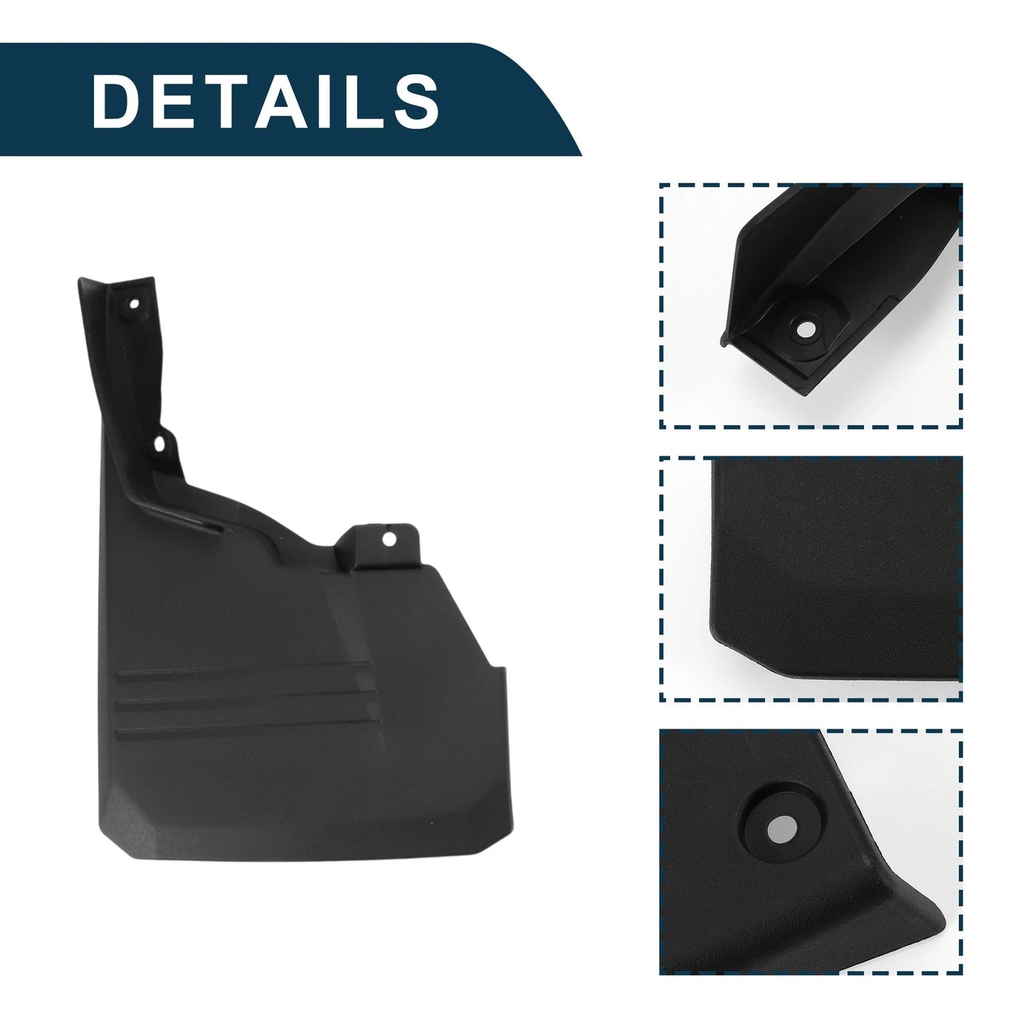 Mud Flaps Splash Guards 1 Set for Toyota Land Cruiser FJ70/LC79