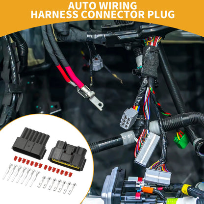 7 Pin Auto Wiring Harness Connector Plug for Nissan