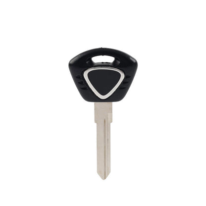 Black Uncut Blade Blank Key for Daytona 675 / Street Triple 675 (2006-2018)