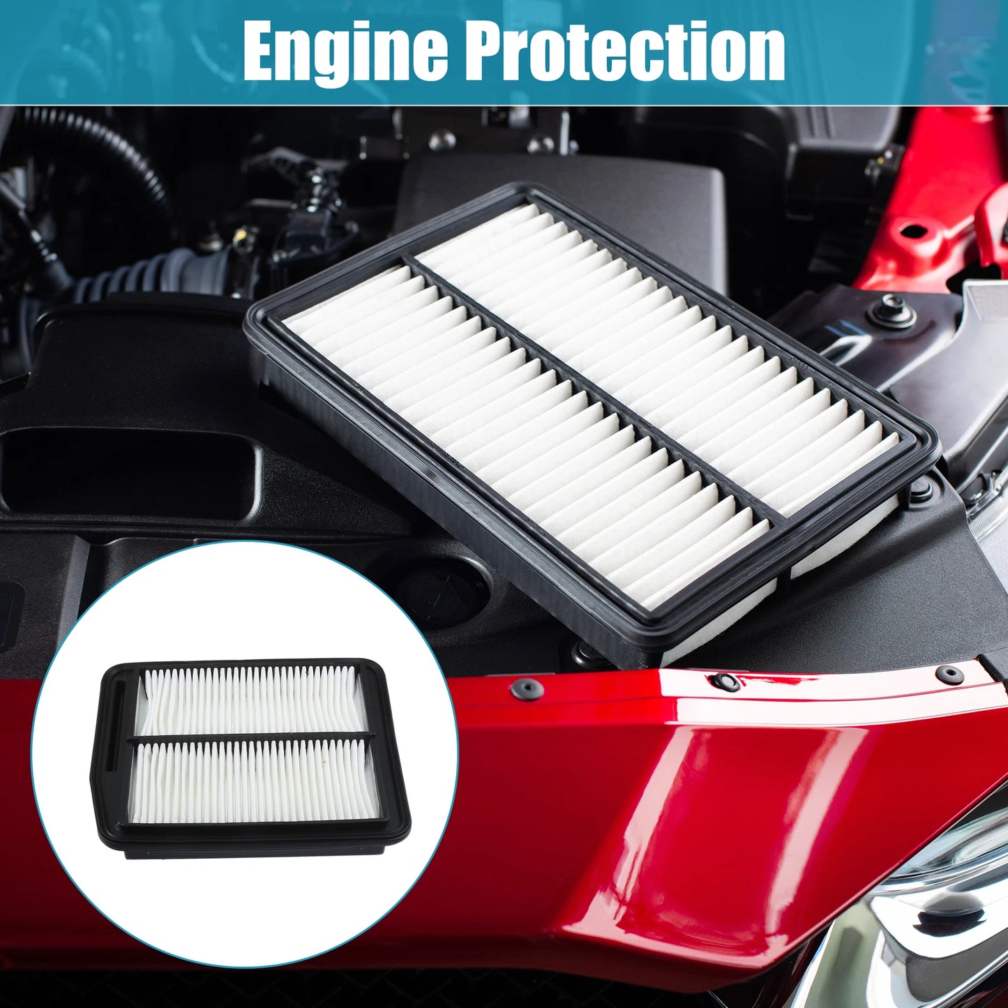 Engine Air Filter Replacement for Honda Odyssey RB1 RB2 (2005-2010)