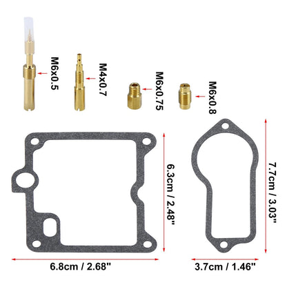 Carburetor Repair Rebuild Kit for Yamaha TT250 XT250