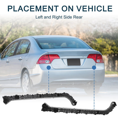 Rear Bumper Retainer Bracket  for Honda Civic Sedan (2016-2020)
