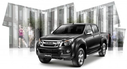 4 x Chrome Door Handle Bowls for Isuzu D-Max Ute(2012-2015)