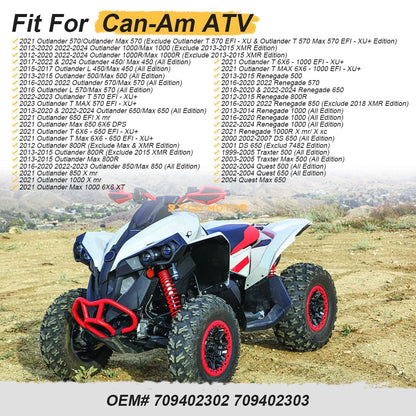 2x Left & Right Tie Rod End Kits for Can-Am Outlander