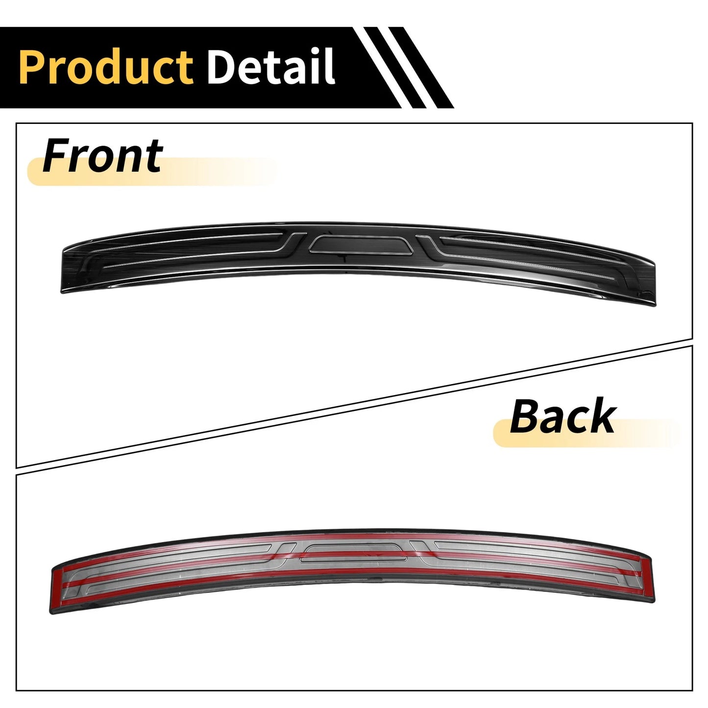 Bumper Guard for Volvo XC60 Black (2018-2025)