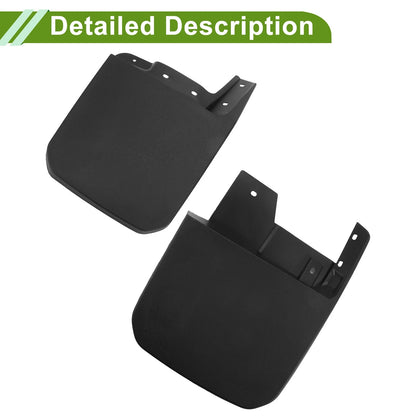 Mud Flaps Splash Guards 1 Set for Jeep Gladiator (2023-2024)