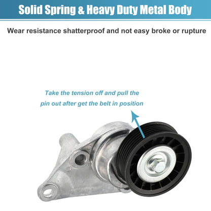 Belt Tensioner Pulley Assembly for Chevrolet Cadillac