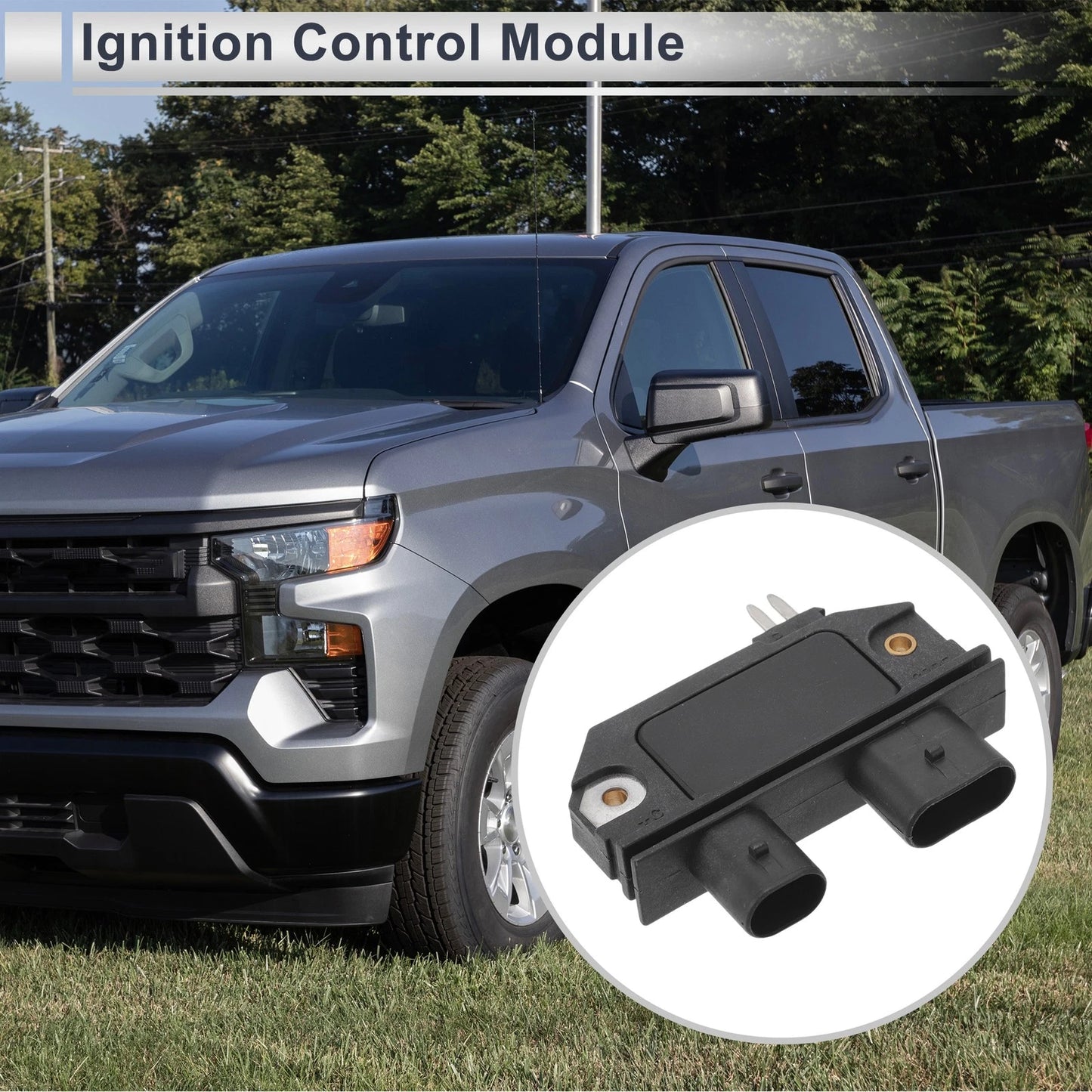 Ignition Control Module ABS Metal for Chevrolet C1500 (1988-1998)