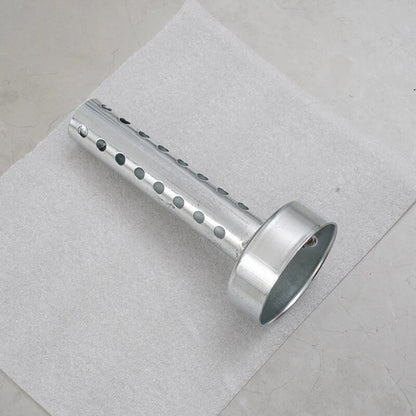 60mm Silver Universal Motorcycle Exhaust Can Silencer Muffler for Various Models