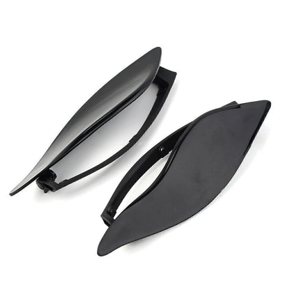 Adjustable Black Fairing Air Deflectors for Harley Batwing Street Glide (2006-2023)