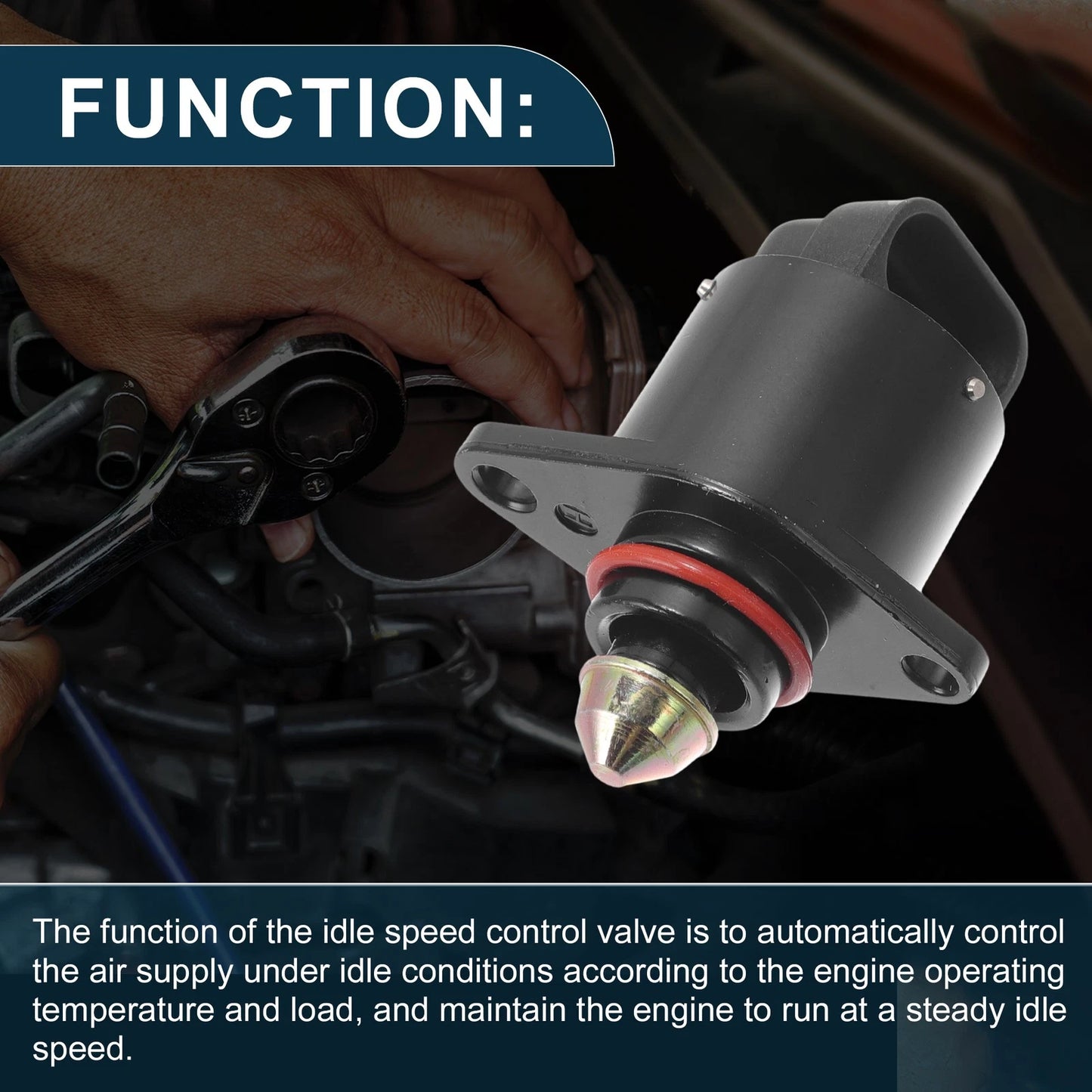Idle Air Control Valve for GMC G3500 (1994-1996)