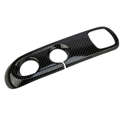 Carbon Fiber Gear Shift Panel Cover Trim for Smart Fortwo (2009-2015)