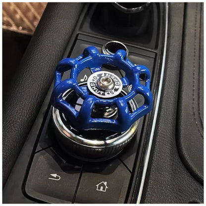 3D Water Valve Button Cover for Car Central Control Knob - Universal Fit