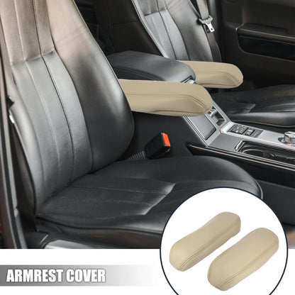 Beige Front Seat Armrest Cover for Ford F-350 (1999-2006)