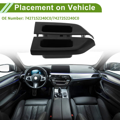 Rear Left & Right Window Switch Bezel Covers for Toyota Yaris (2006-2011)