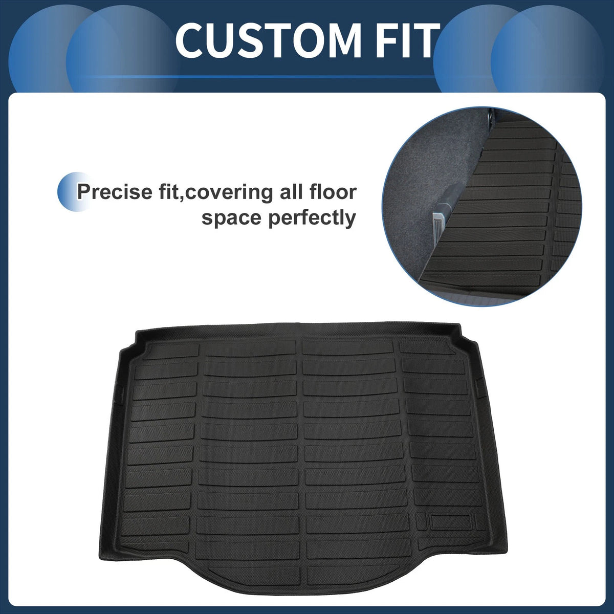 Trunk Mat for Chevrolet Trax (2014 - 2023) Cargo Liner for Buick Encore (2013 - 2023)