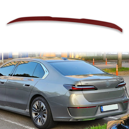 M760i ABS Boot Spoiler for BMW 7er G70 (2023 - ) Aventurin Red