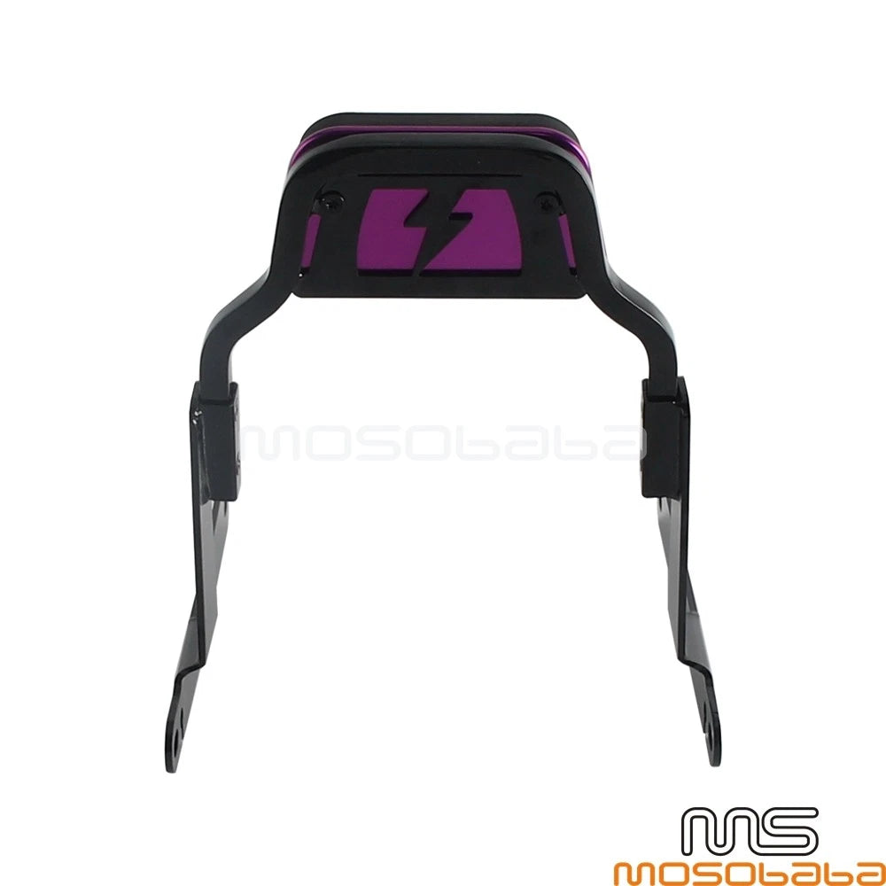 Rear Passenger Rest Pad Sissy Bar for Dyna Low Rider FXDL, Street Bob FXDB (2006-2017)