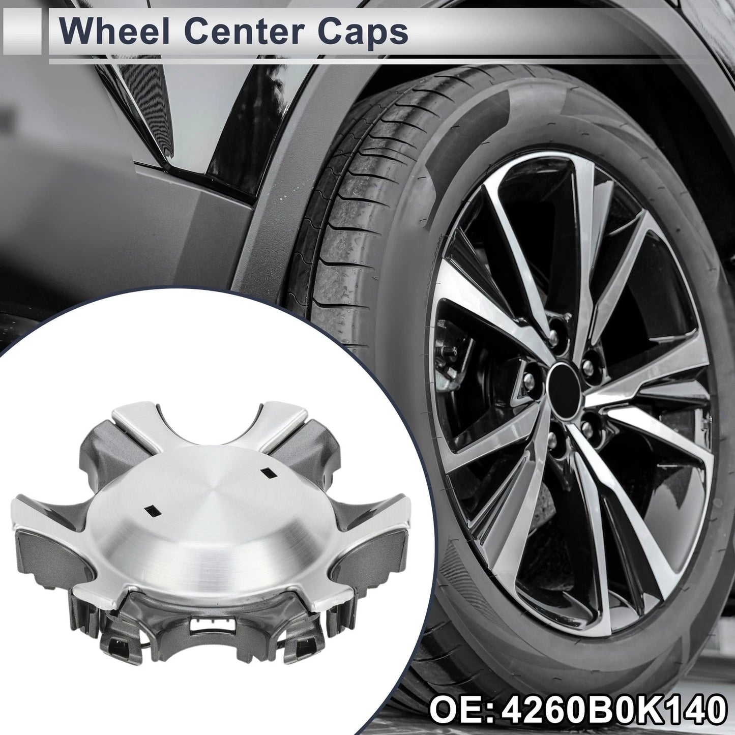Wheel Center Cap No.4260B0K140 for Toyota Fortuner Hilux