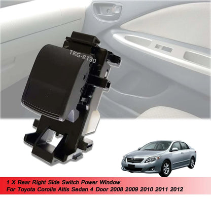Rear Right Power Window Switch for Toyota Corolla Altis (2008-2012)