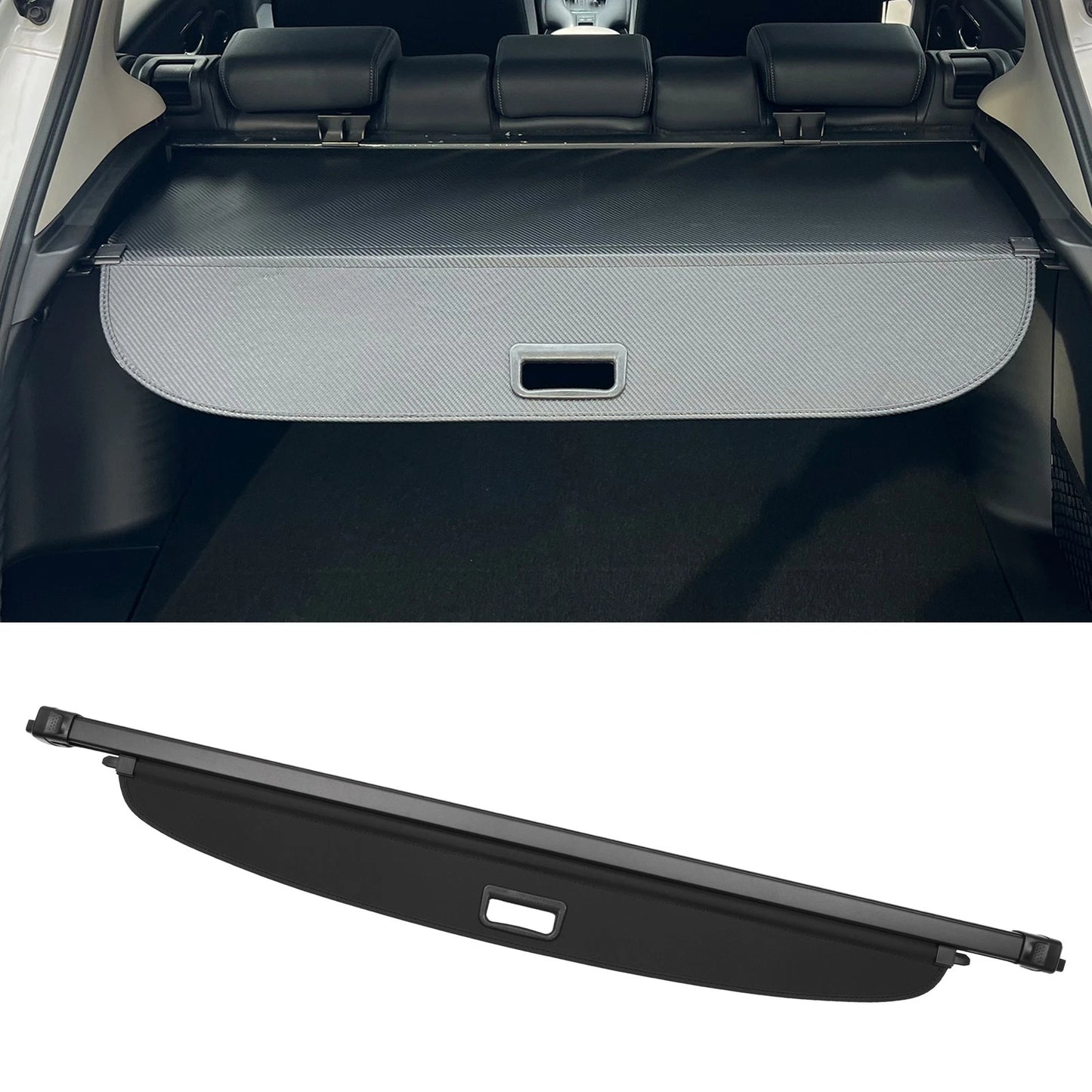 Retractable Cargo Cover Gloss Black for Chevrolet Traverse (2018-2023)