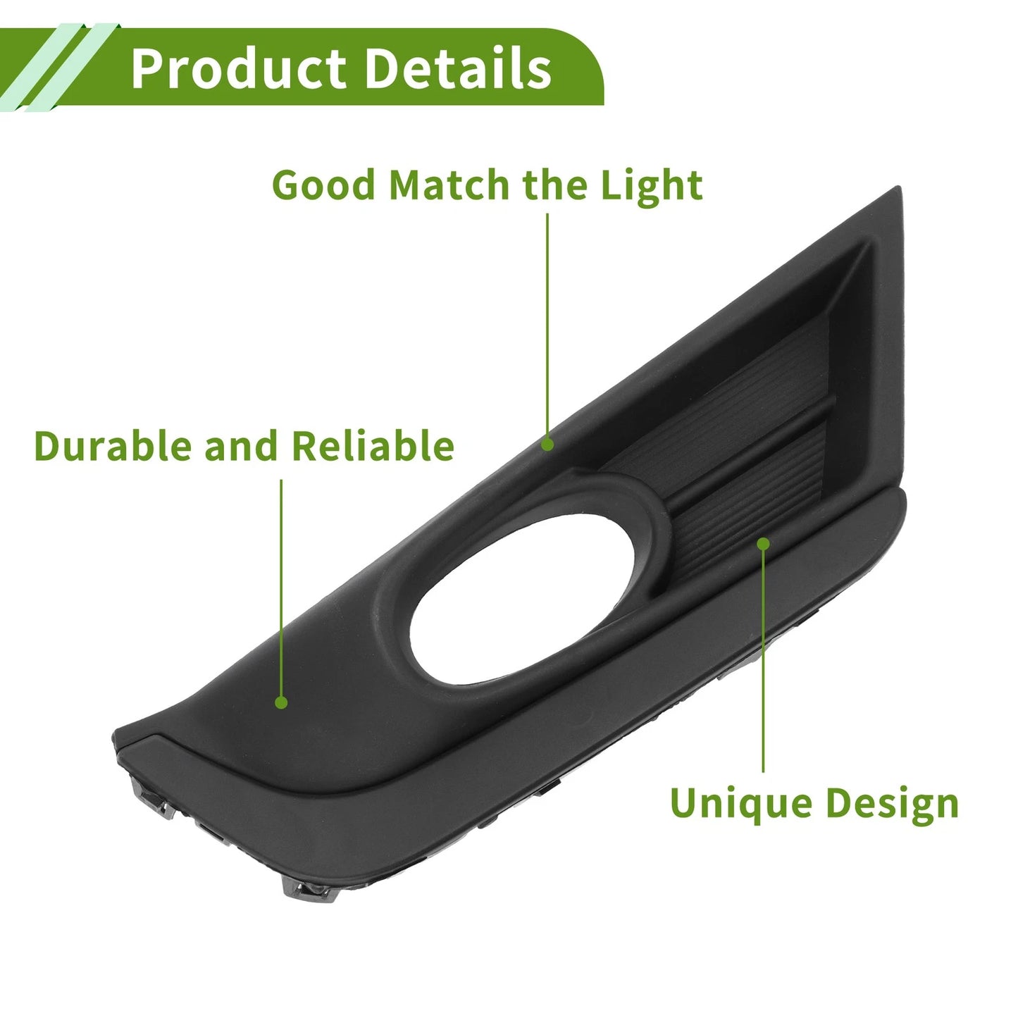 Right Front Fog Light Grill for Honda CR-V (2016-2019)