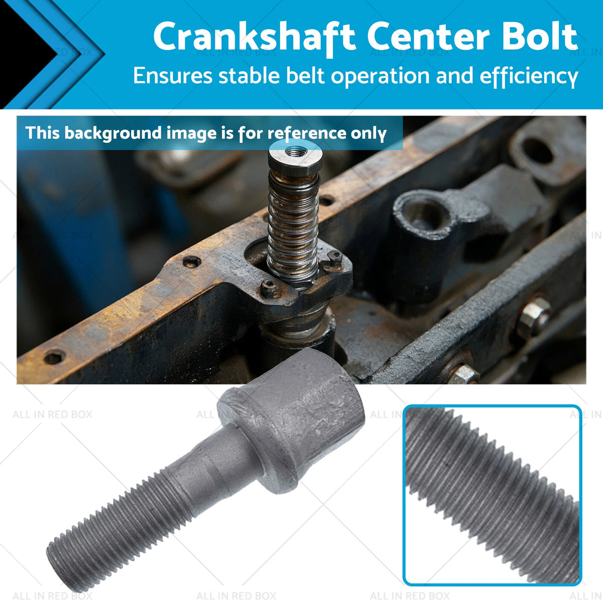 Crankshaft Center Bolt for Mitsubishi (MD172725, 1100A141)