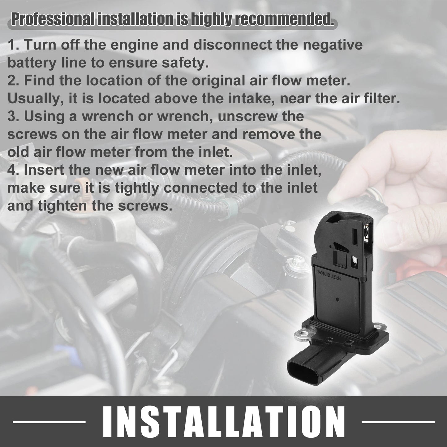 MAF Mass Air Flow Sensor for CHEVROLET CAPTIVA 2.2 D 4WD