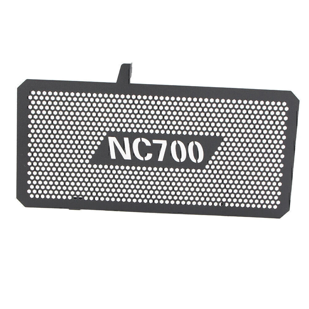 Black Front Radiator Engine Cooler Grill Cover for Honda NC700X NC700S (2012-2018)