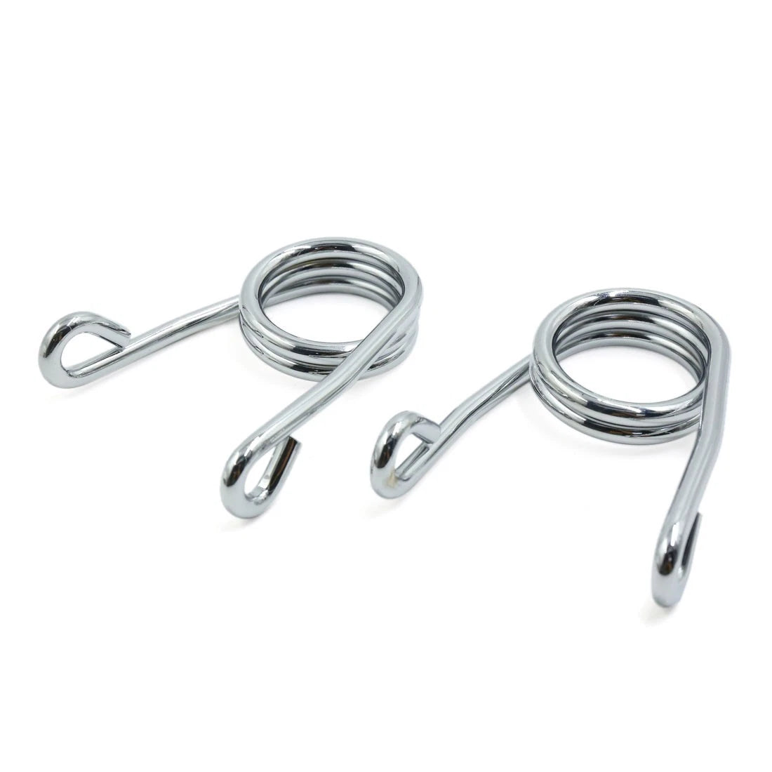 2 x Chrome Plating V Shape Chopper Solo Seat Springs for Harley Davidson