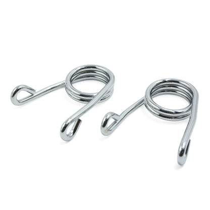 2 x Chrome Plating V Shape Chopper Solo Seat Springs for Harley Davidson