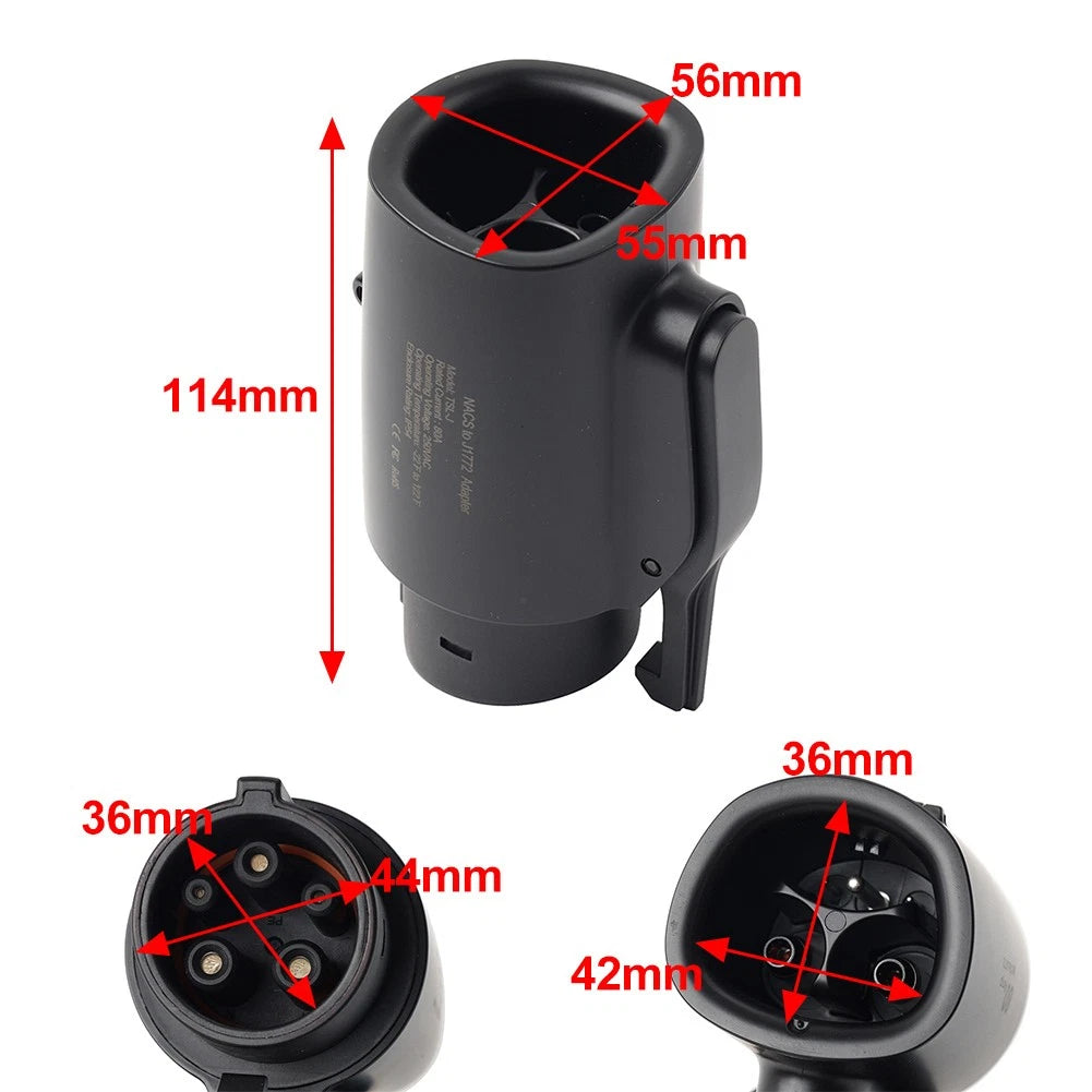 Tesla to J-1772 Fast Charger Adapter for Electric Vehicles (2021-2023)