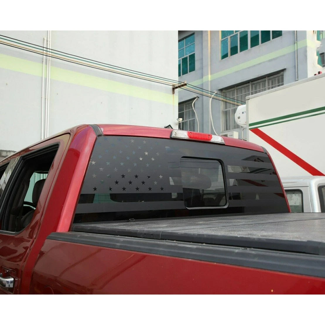 Rear Window Vinyl Cover Decor for Ford F150 (2015-2023)