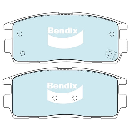 4WD Rear Disc Brake Pad Set for BMW M6 (2005 - 2010)