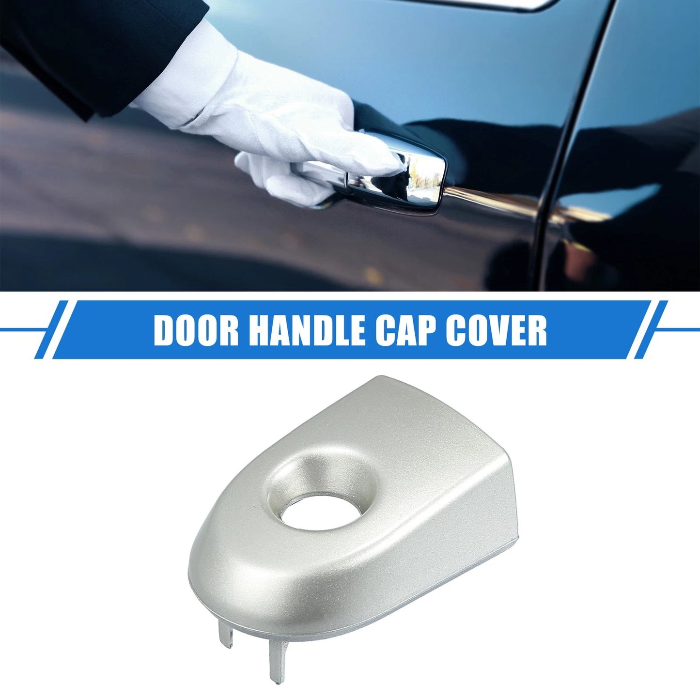 Left Right Door Handle Cap Covers for Nissan Versa (2007-2012)