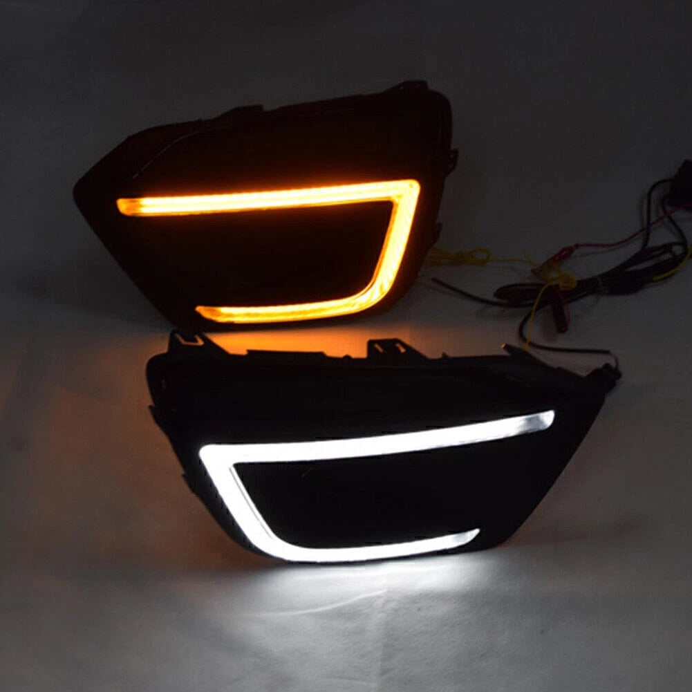 LED Daytime Running Lights DRL Fog Lamps for Chevrolet Trax (2017-2019)