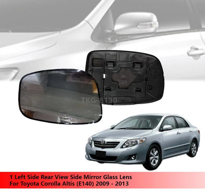 Mirror Glass Lens for Toyota Corolla Altis (E140) 2009-2013