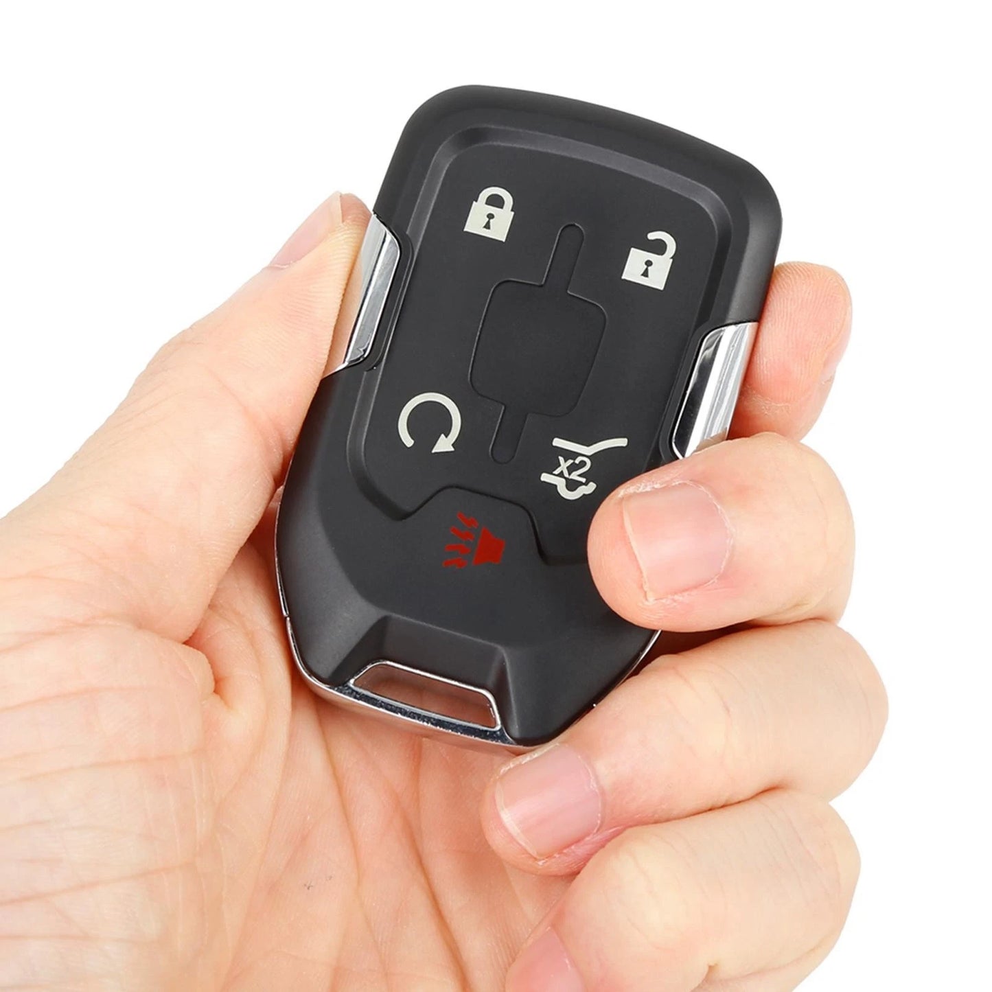 Remote Key Shell Case for GMC Terrain 5-Button Black