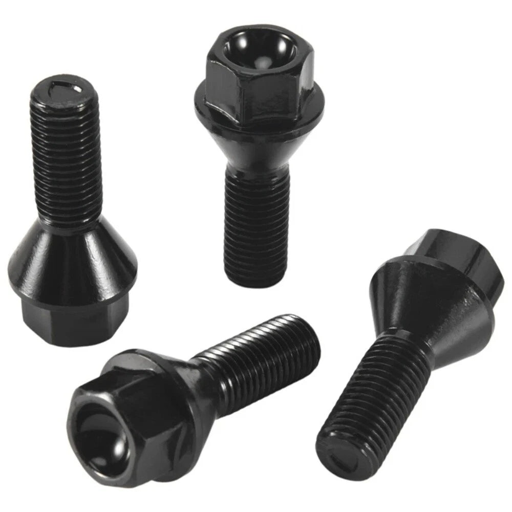 4 Pcs M1 1.5 Wheel Lug Bolts for BMW 1 3 5 6 7 8 Series X1 Z1 Z3 Z4