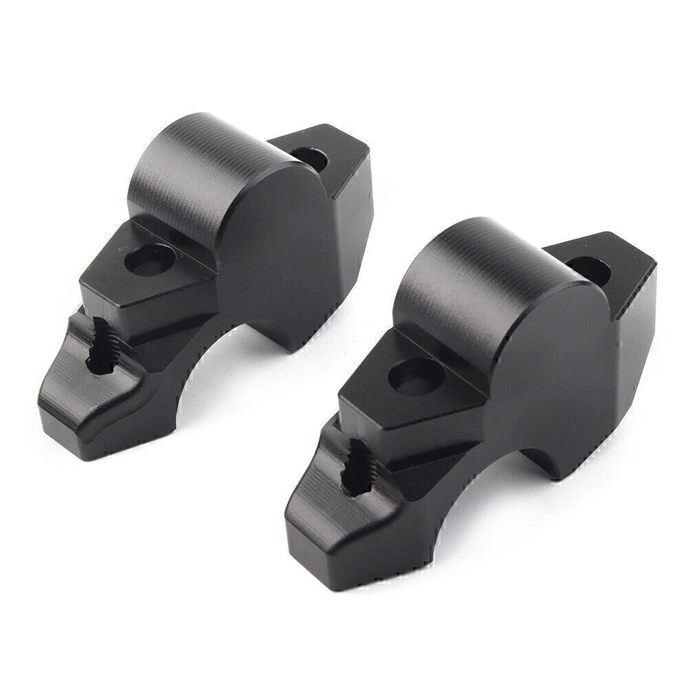 Black Motorcycle Handlebar Riser Clamp for Honda XADV 750 (2017-2019)