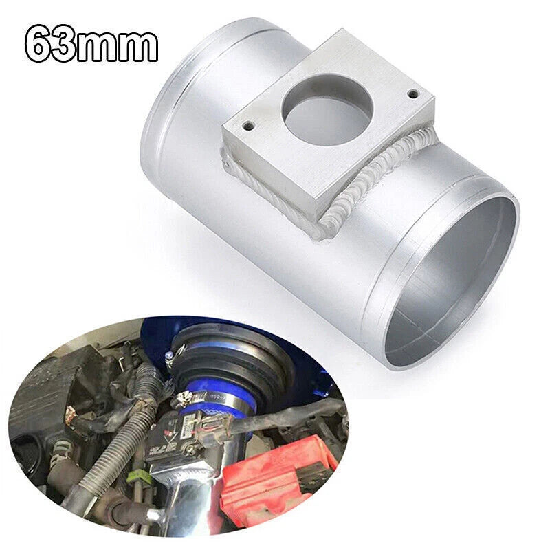 Air Flow Sensor Mount MAF Adapter Tube 63mm for Mitsubishi ASX Lancer Outlander