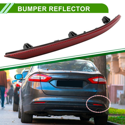 Bumper Reflector for Ford Fusion (2019-2020) Red 1pc Rear Right