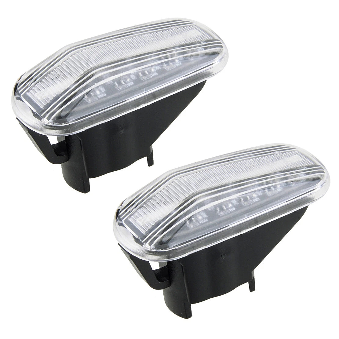 Clear Lens LED Turn Signal Side Marker Lights for Honda Accord (2003-2007)