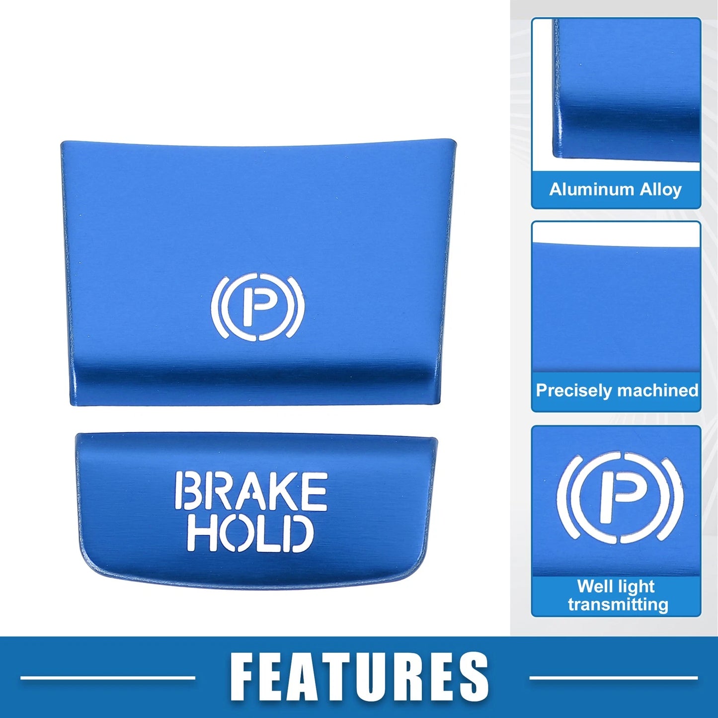Handbrake Button Stickers with Adhesive Covers for Honda HR-V (2016-2020)