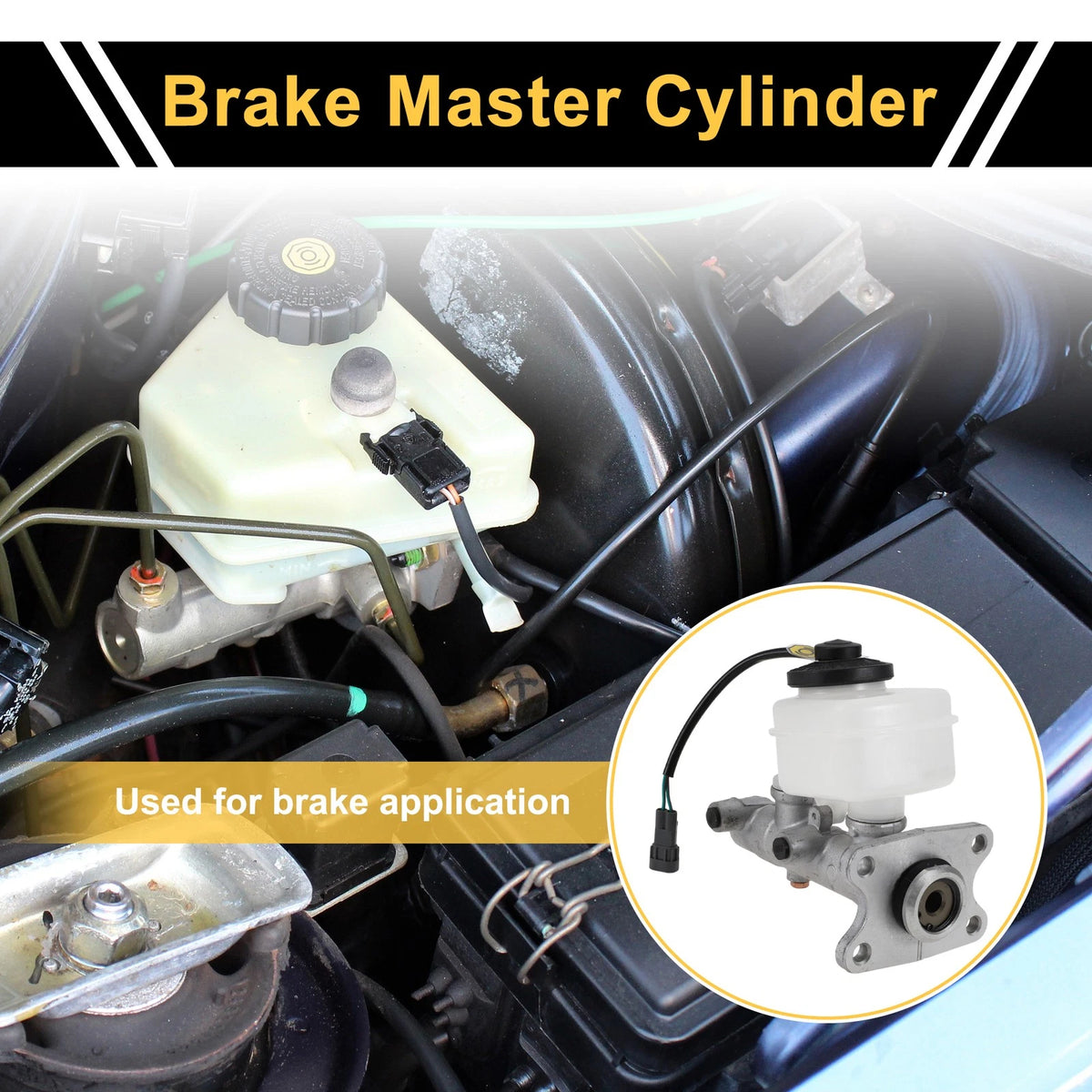 Brake Master Cylinder with Reservoir for Toyota Pickup (1991)