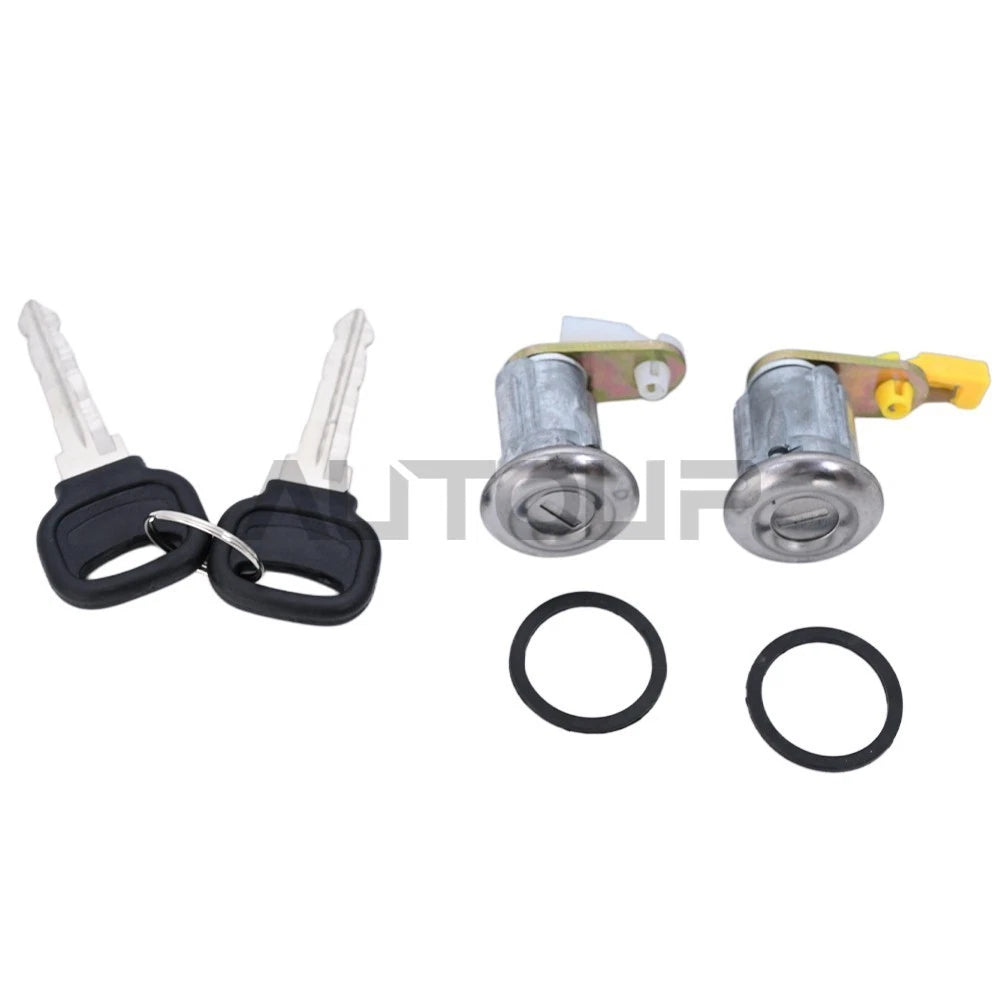Door Lock Set W/ Keys for Ford Festiva Mazda B2000 B2200 B2600 RX-2