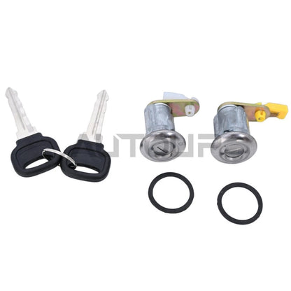 Door Lock Set W/ Keys for Ford Festiva Mazda B2000 B2200 B2600 RX-2