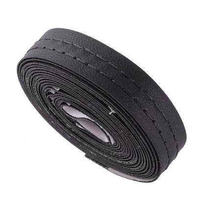 PU Leather Line Strip Decor Moulding Trim for Car Door Dashboard (N/A)