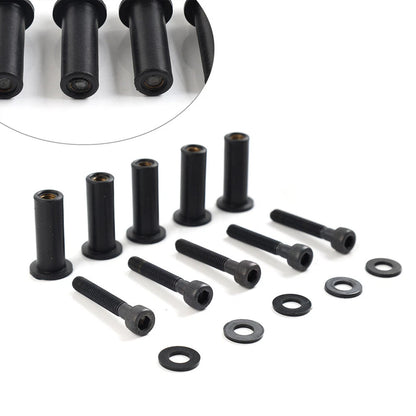 Windshield Bolts Screws Nut Kit for Harley Road Glide (2015-2023)